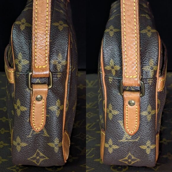 LOUIS VUITTON Trocadero 24 Monogram Canvas Crossbody Shoulder Bag Vintage - Picture 6 of 16